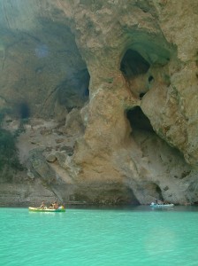 kayac dans les Gorges du Verdon